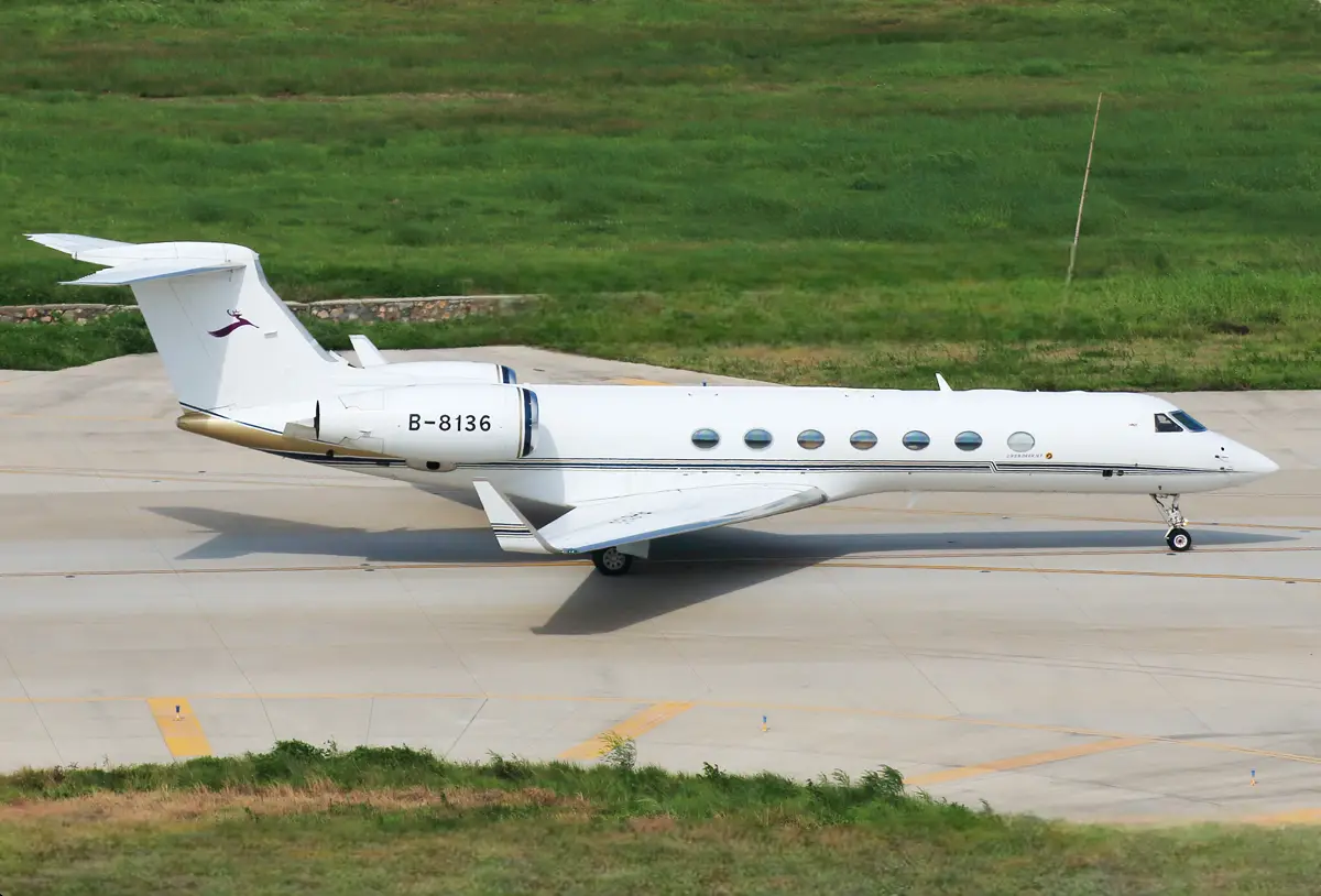 Gulfstream G550 B-8136