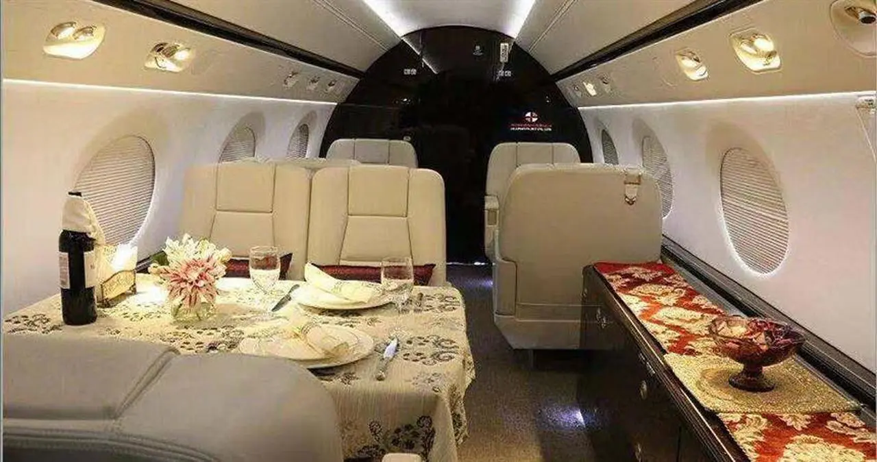 Gulfstream G550 B-8269 operated by Nanshan Jet CO., Ltd. photo 3