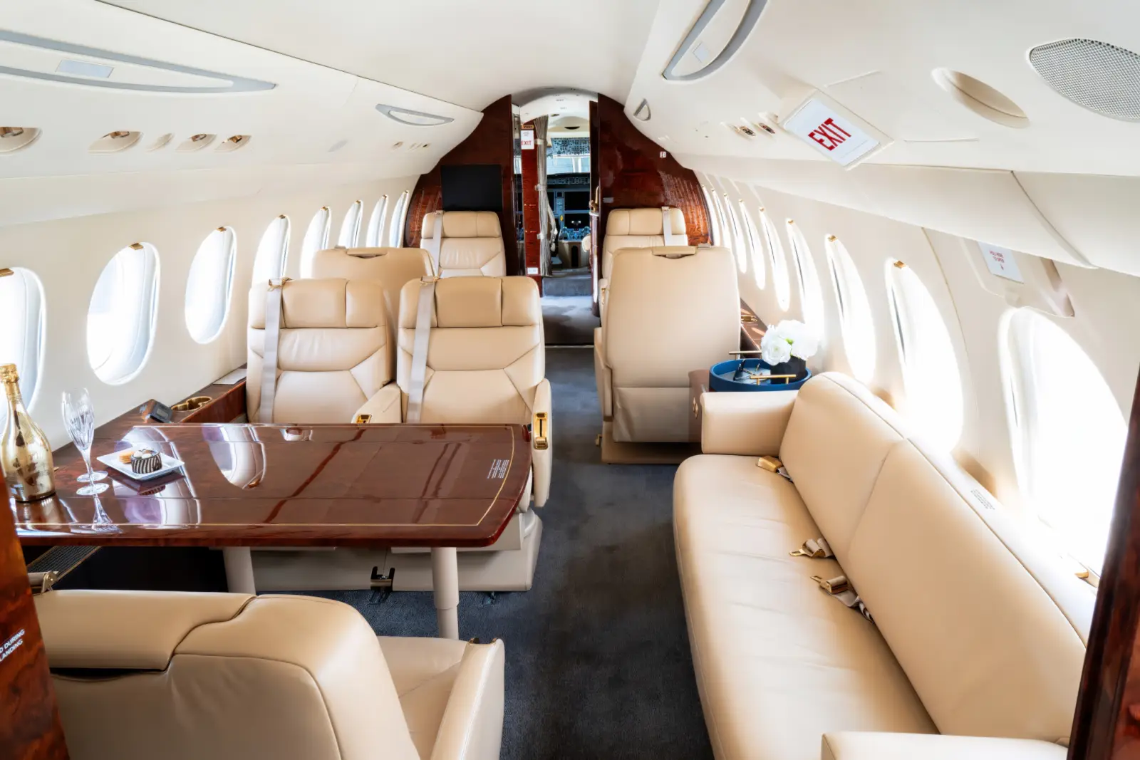 Dassault Falcon 7X C-FAWZ operated by Execaire Aviation photo 3