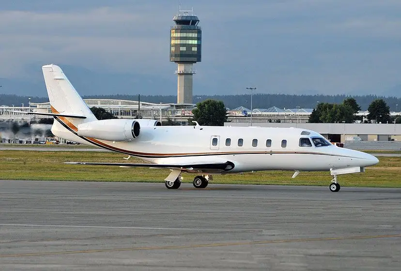 IAI Astra SPX C-FDAX operated by SkyCare Charters & Air Ambulance, exterior