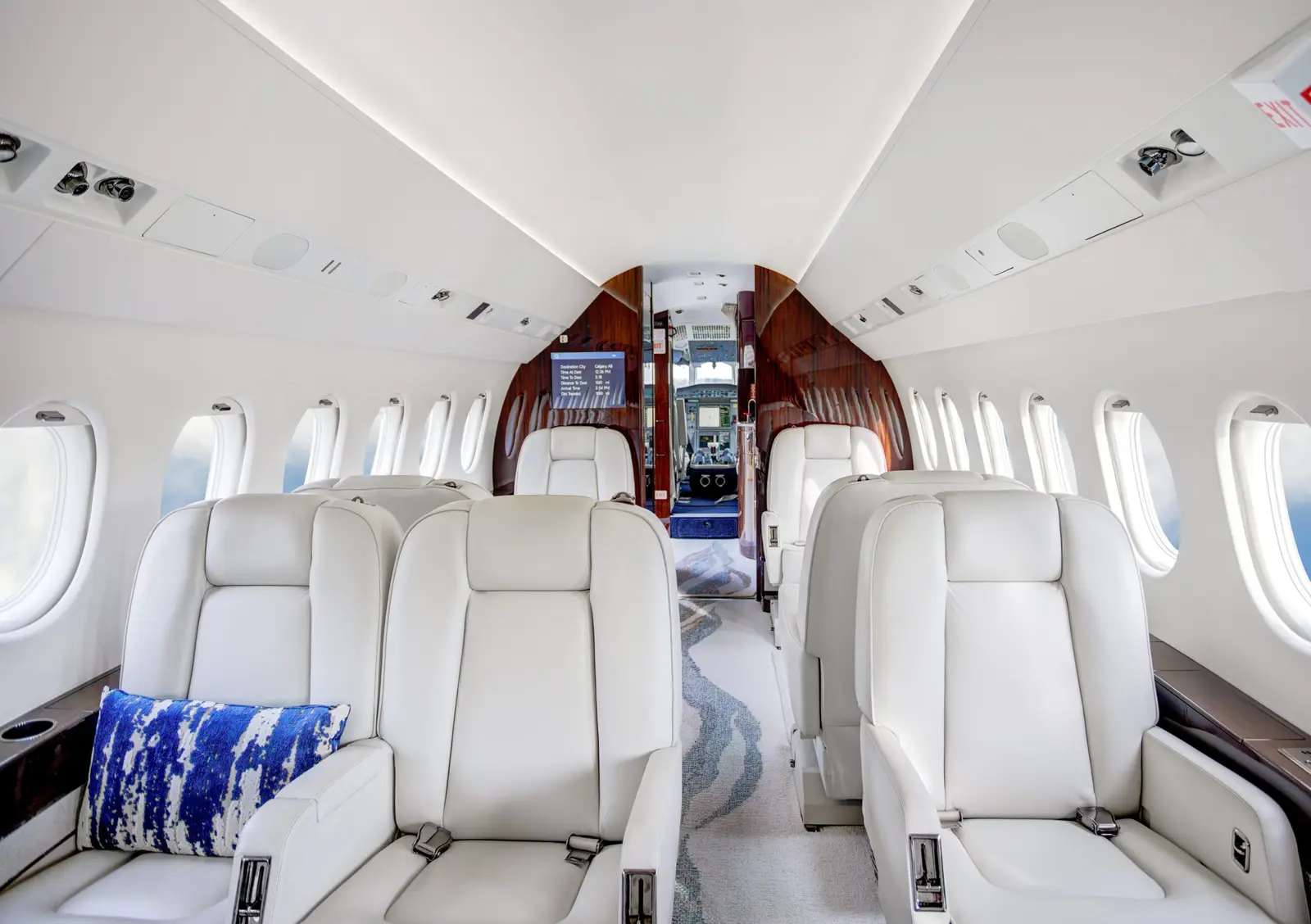 Dassault Falcon 2000LX C-FJFW operated by Chartright Air Group photo 3