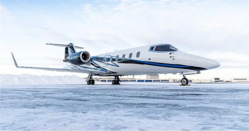 Bombardier Learjet 60 C-FJOL operated by Flightpath Charter Airways, exterior