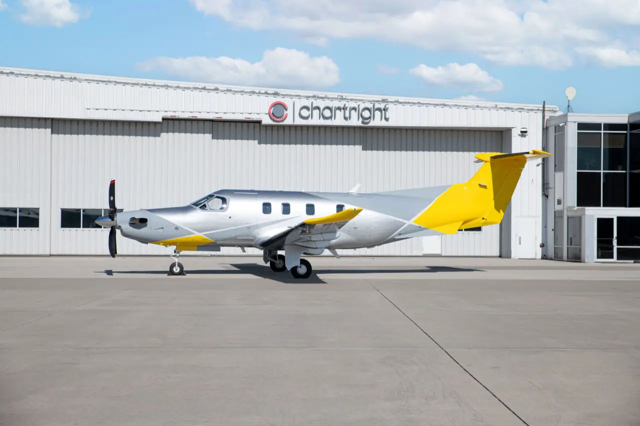 Pilatus PC-12/47 NG C-FLWX operated by Chartright Air Group photo 2