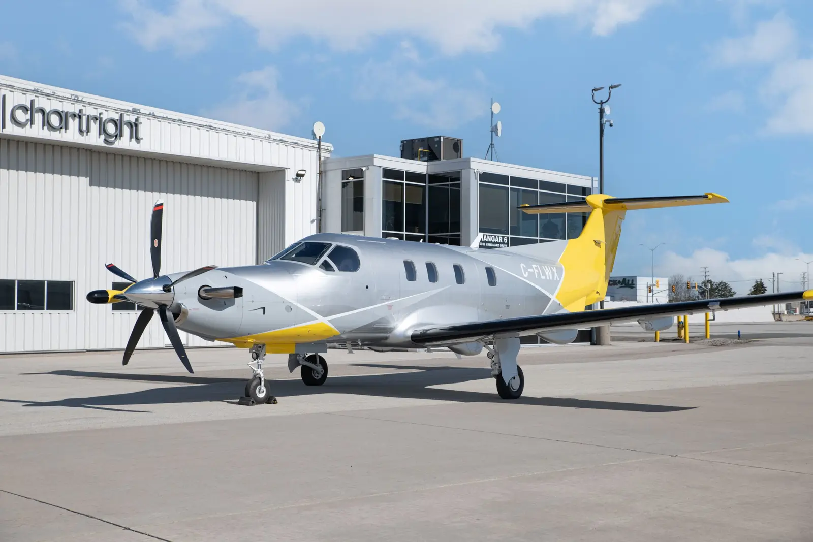 Pilatus PC-12/47 NG C-FLWX operated by Chartright Air Group photo 5