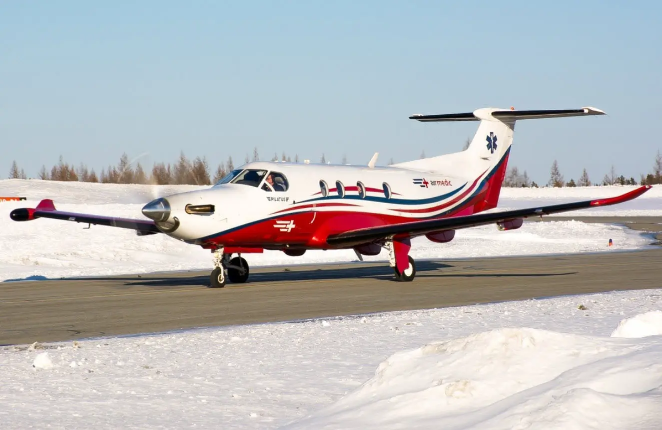 Pilatus PC-12/47 C-FMAO operated by Airmedic Inc. photo 2