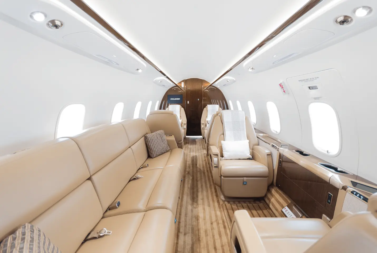 Bombardier Challenger 350 C-FMIX operated by Chartright Air Group photo 4