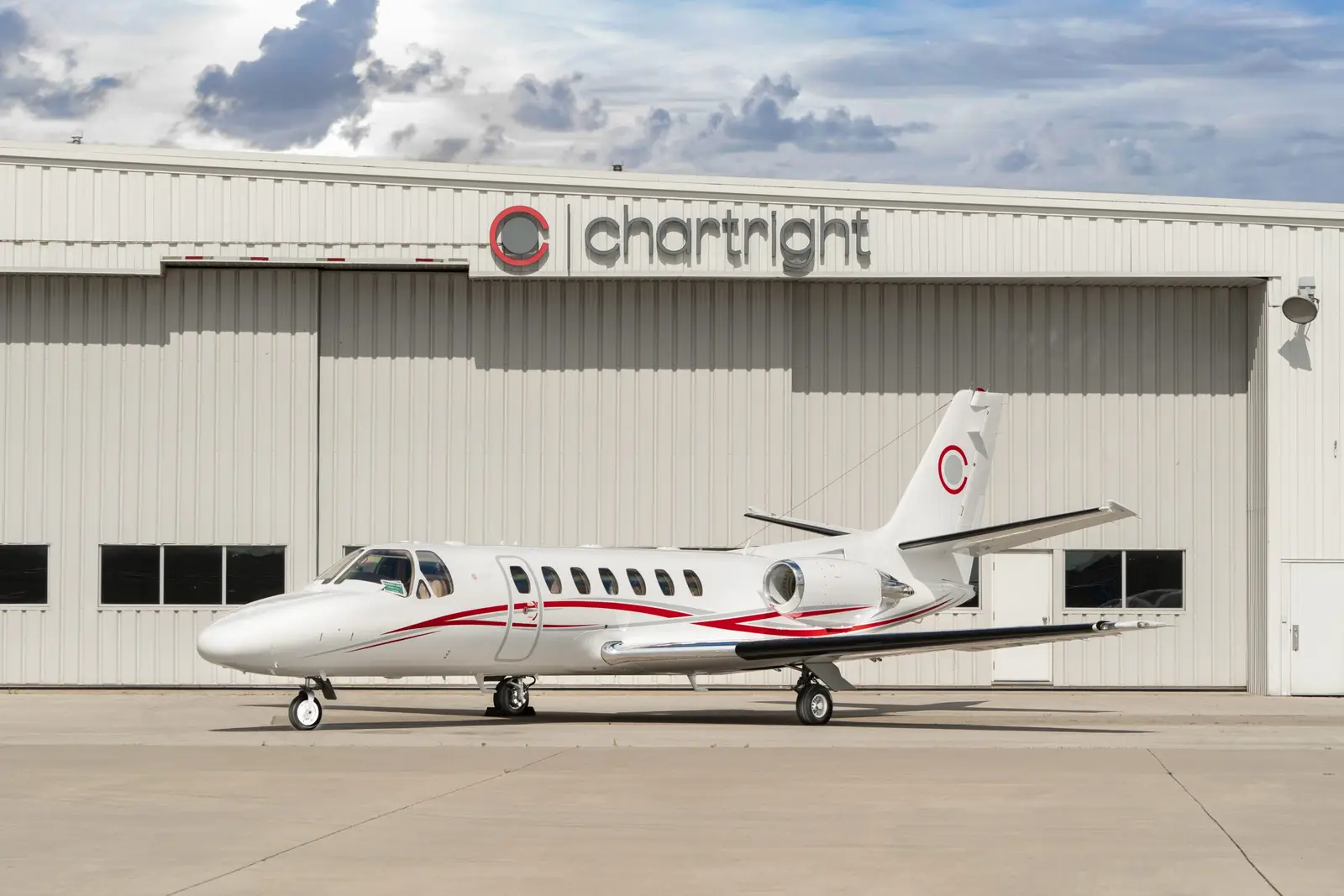 Cessna Citation Ultra C-FOCS operated by Chartright Air Group, exterior