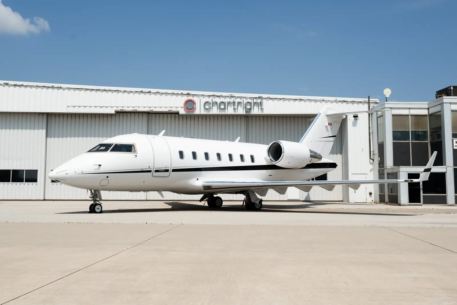 Bombardier Challenger 605 C-FOGT operated by Chartright Air Group photo 5