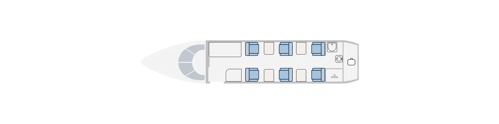 Gulfstream G150 C-FREE operated by Fast Air photo 3