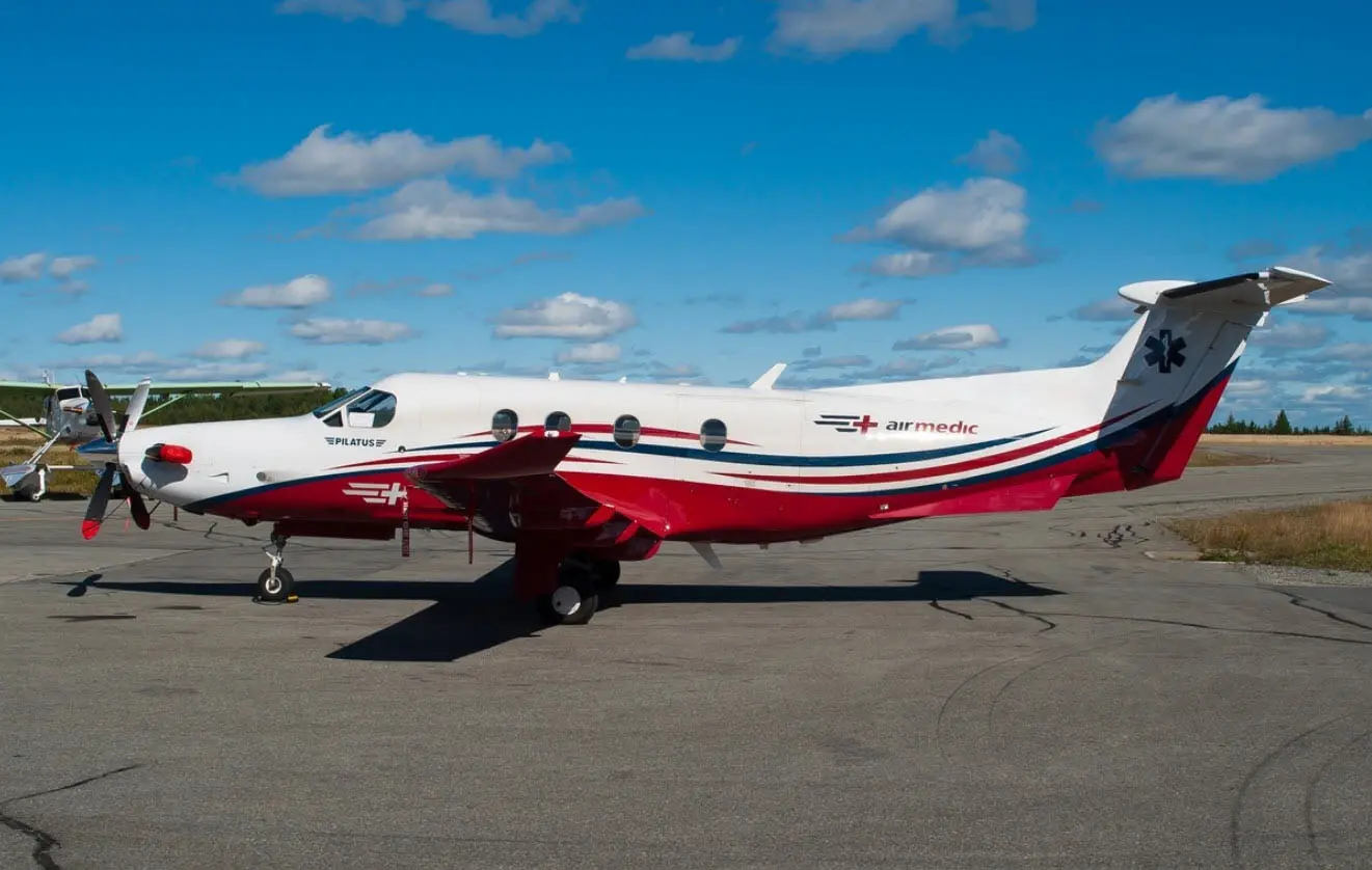 Pilatus PC-12/47 C-FUAM operated by Airmedic Inc. photo 2