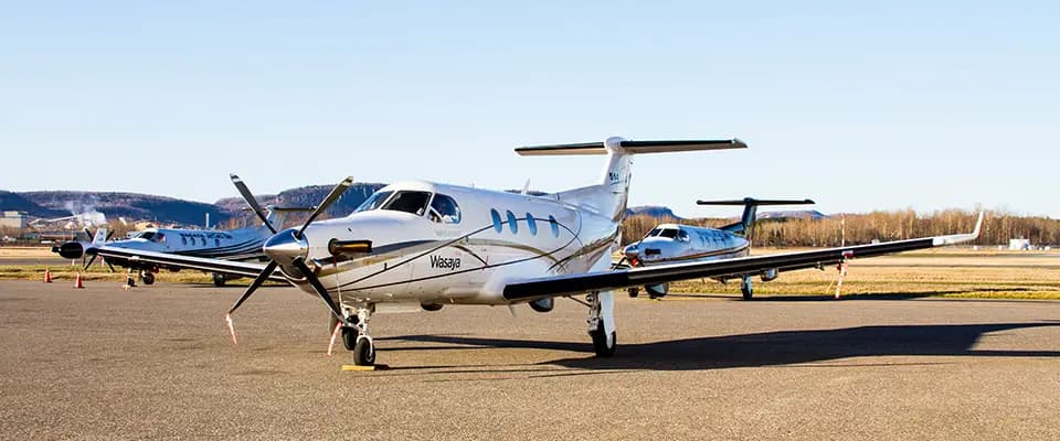 Pilatus PC-12/45 C-FWAF operated by Wasaya Airways photo 2