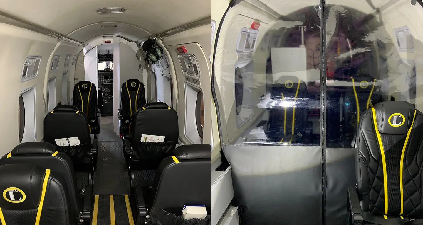 Beechcraft 1900D C-GAAU operated by Latitude Air Ambulance photo 3