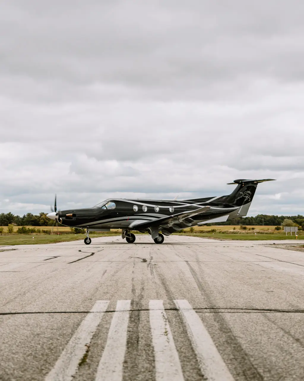 Pilatus PC-12/47 NG C-GBAP operated by Coywolf Aviation Limited photo 2