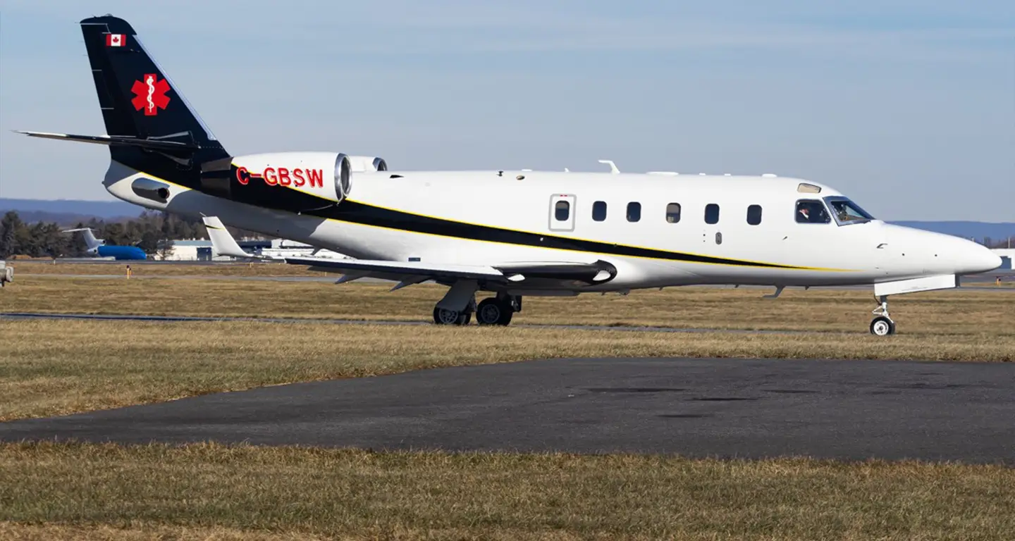 IAI Astra SPX C-GBSW operated by Latitude Air Ambulance photo 5