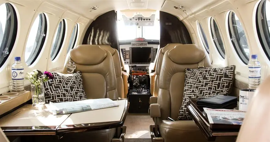 Beechcraft King Air B200 C-GFAL operated by Fast Air photo 5