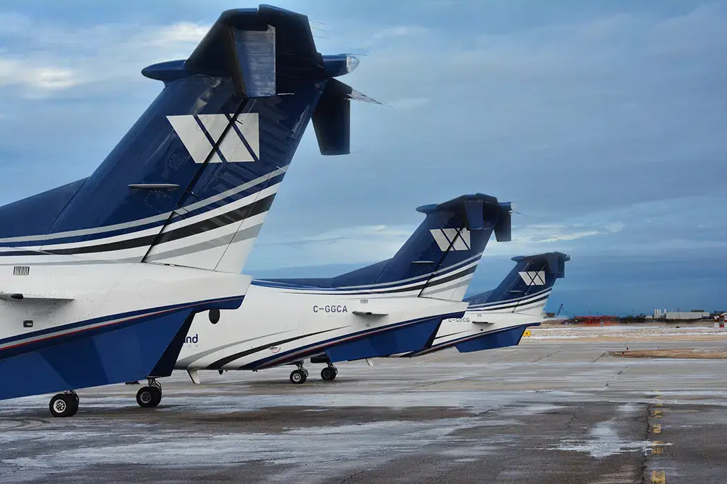 Beechcraft 1900D C-GGCA operated by Rise Air, exterior