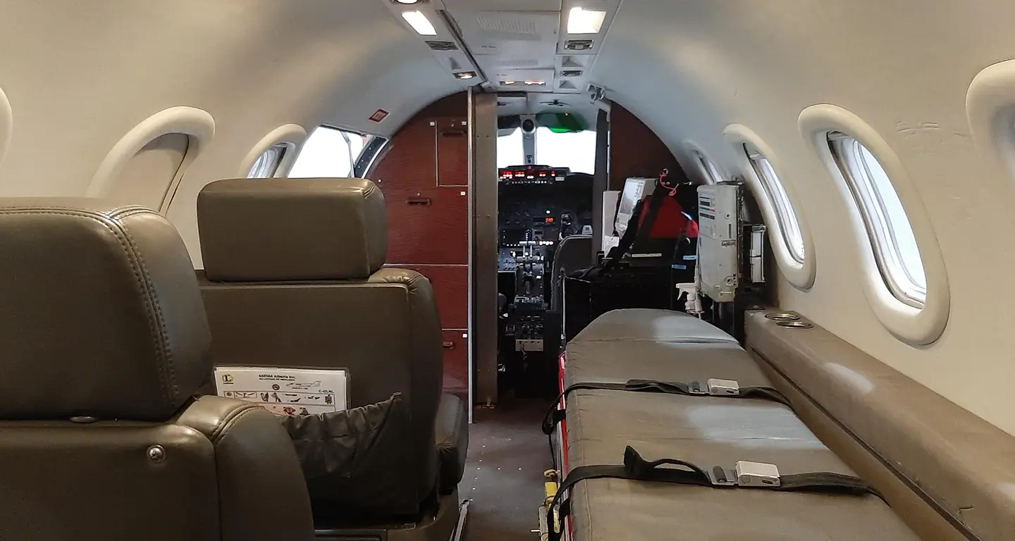 Bombardier Learjet 35A C-GLNL operated by Latitude Air Ambulance photo 4