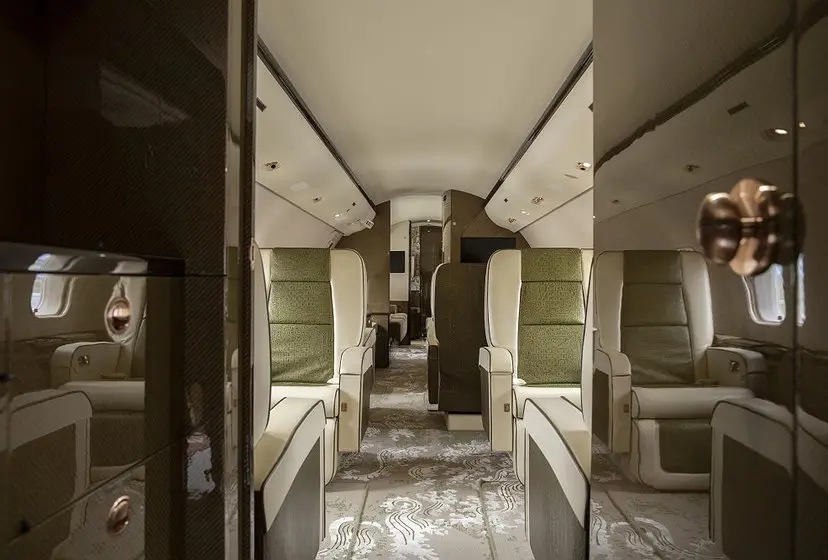 Bombardier Global Express C-GNCB operated by NovaJet Aviation Group photo 5