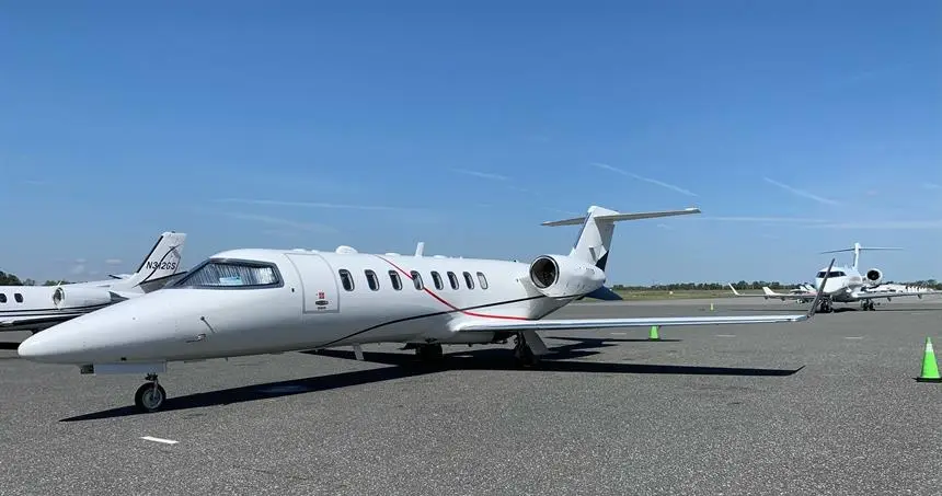 Bombardier Learjet 45 C-GNVI operated by Flightpath Charter Airways photo 4