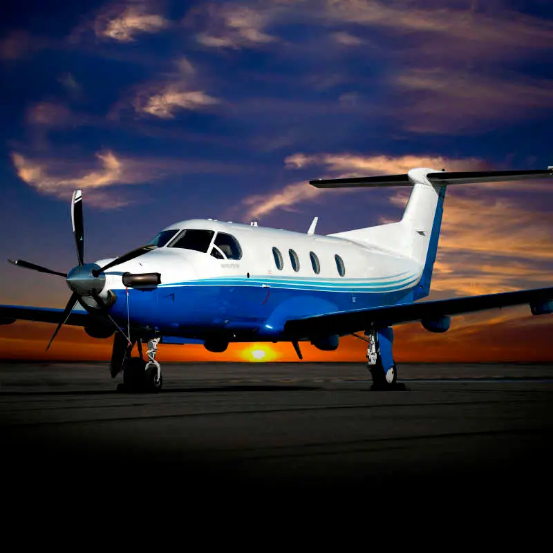 Pilatus PC-12/45 C-GOFS operated by ACASS, exterior