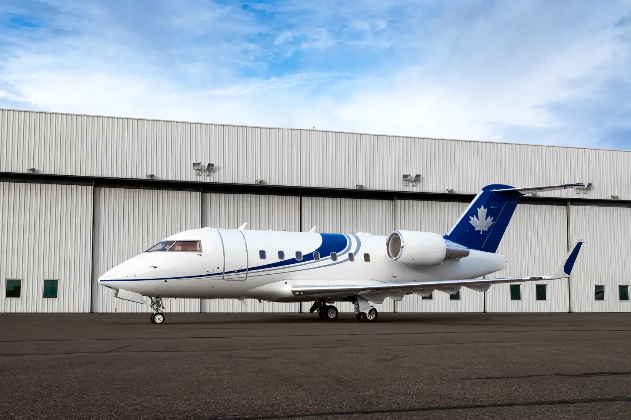 Bombardier Challenger 604 C-GRUB operated by Chartright Air Group photo 5