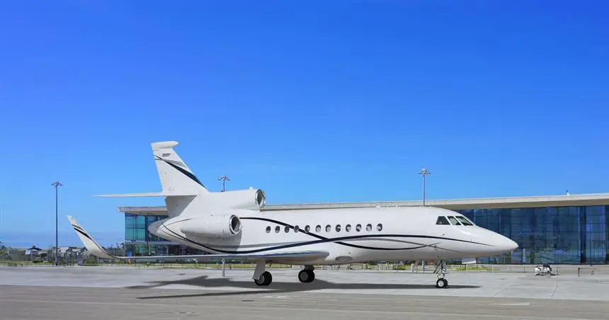 Dassault Falcon 900EX C-GWFM operated by Skyservice Business Aviation, exterior
