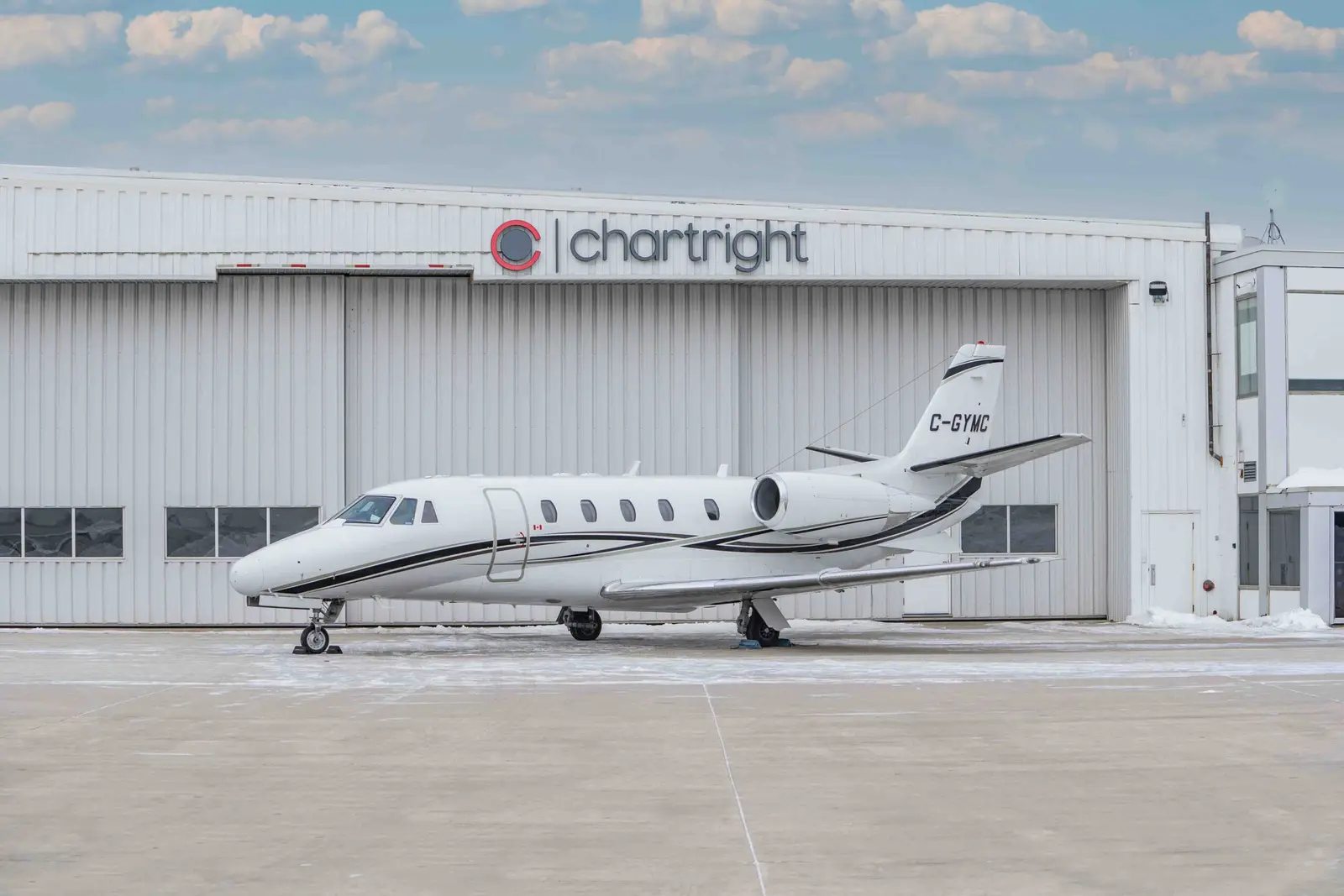 Cessna Citation Excel C-GYMC operated by Chartright Air Group, exterior