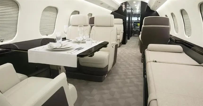 Bombardier Global 6500 C-GZLM operated by NovaJet Aviation Group photo 3