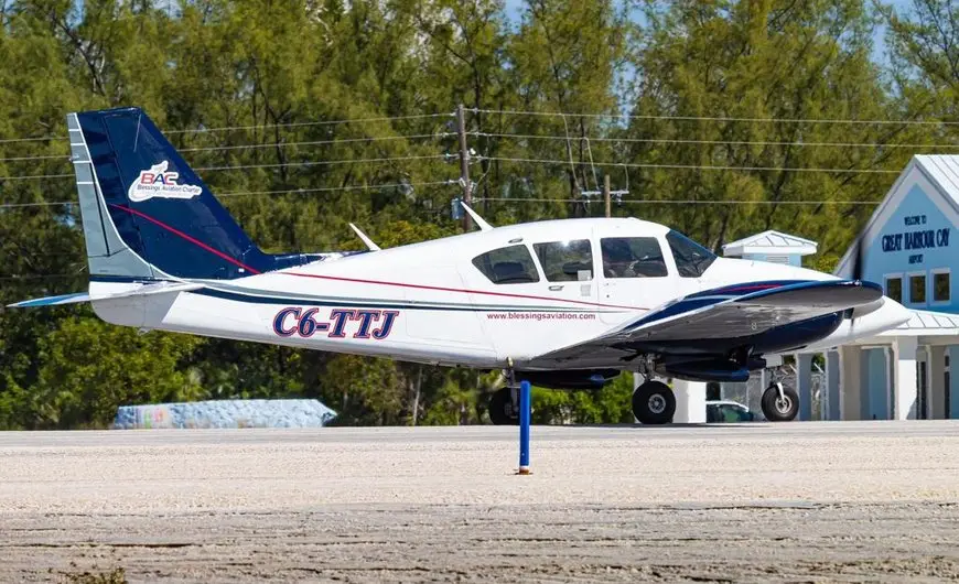 Piper PA-23-250 Aztec C6-TTJ operated by Blessings Aviation, exterior