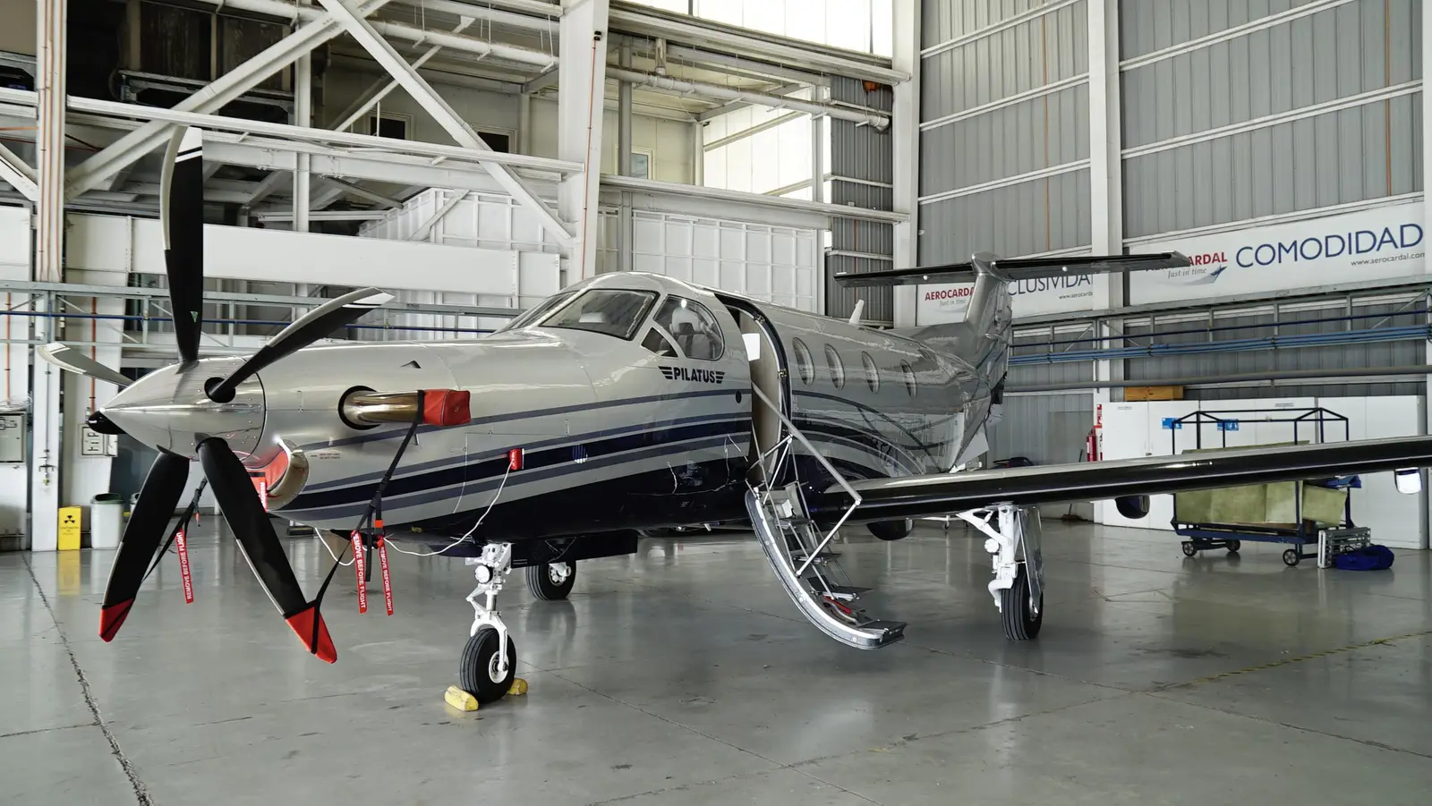 Pilatus PC-12/45 CC-ANY operated by Aerocardal photo 4