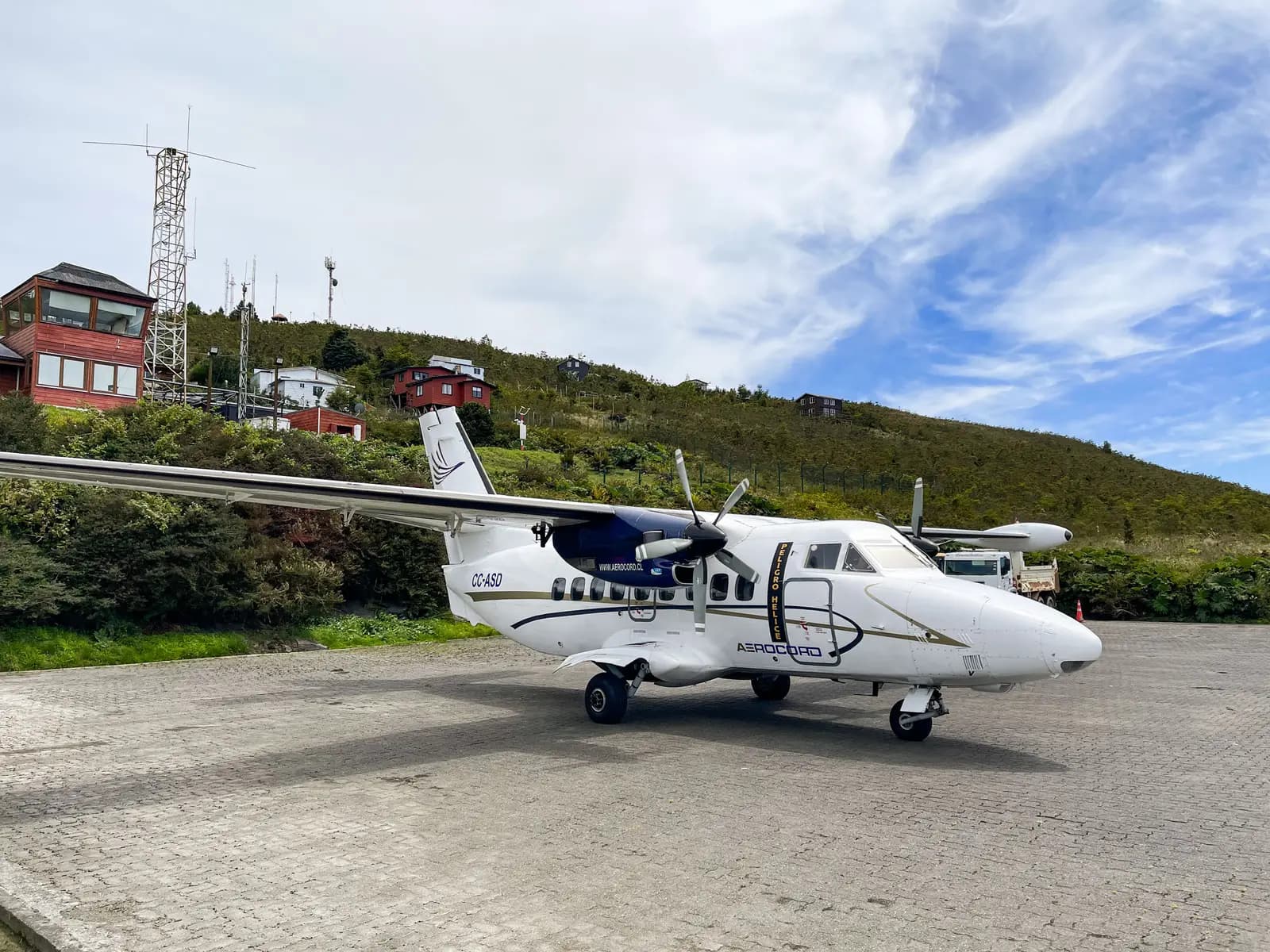 Let L-410 CC-ASD operated by Aerocord, exterior