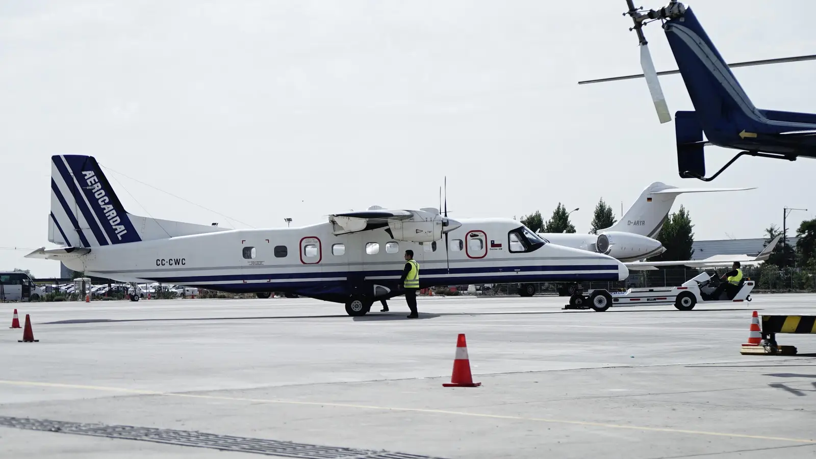 Dornier 228 CC-CWC operated by Aerocardal, exterior