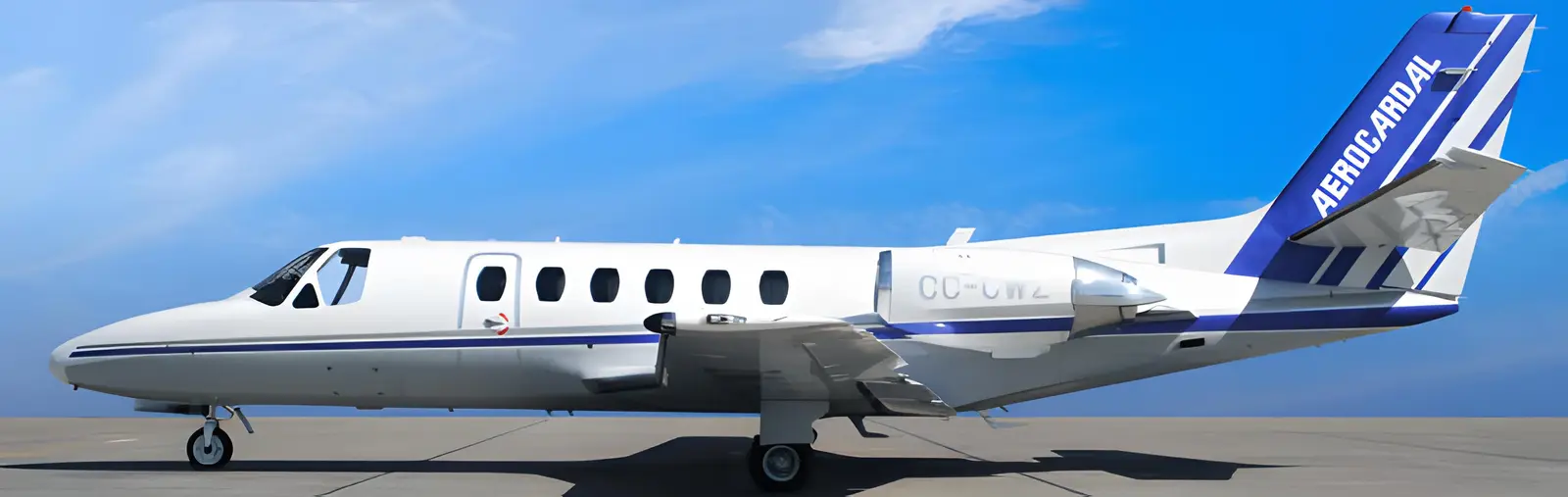 Cessna Citation S/II CC-CWZ operated by Aerocardal, exterior