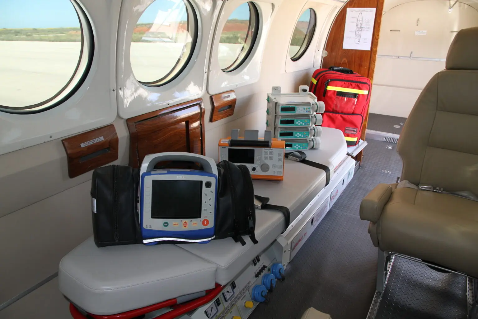 Beechcraft King Air 200 CN-TKV operated by Air Ocean Maroc photo 2