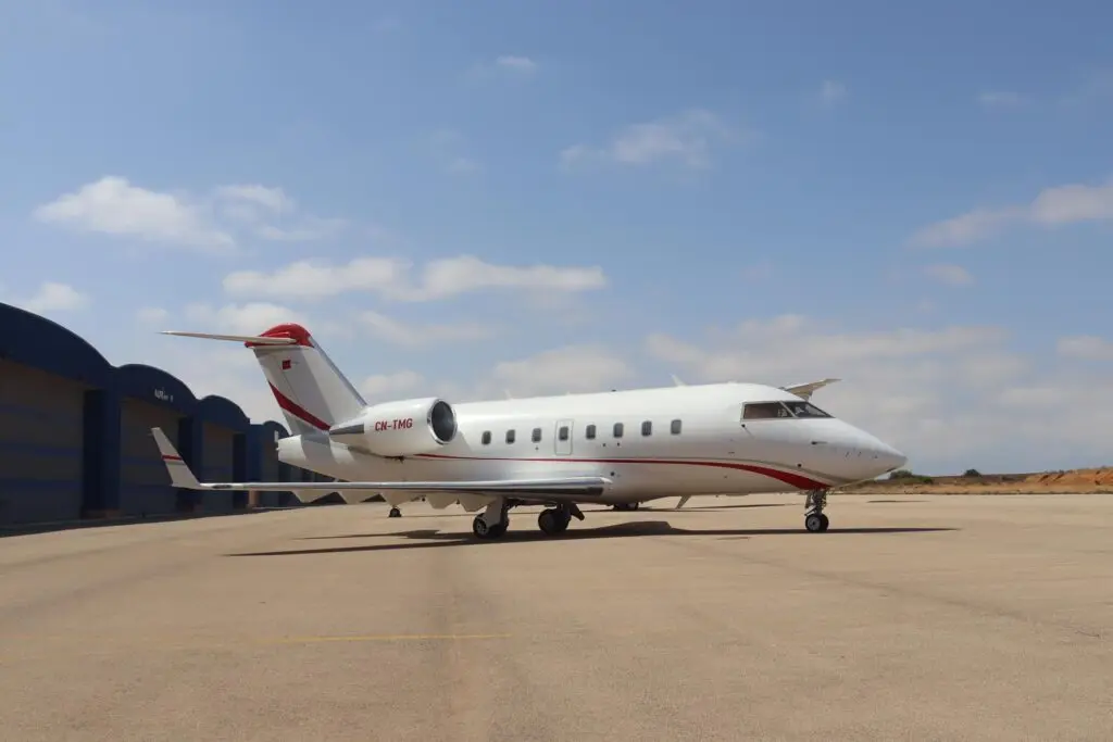 Bombardier Challenger 604 CN-TMG operated by Air Ocean Maroc, exterior