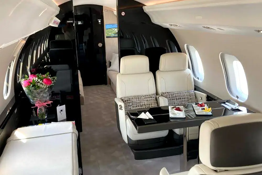 Bombardier Global 6500 CS-DOU operated by Luxaviation Group Europe photo 2