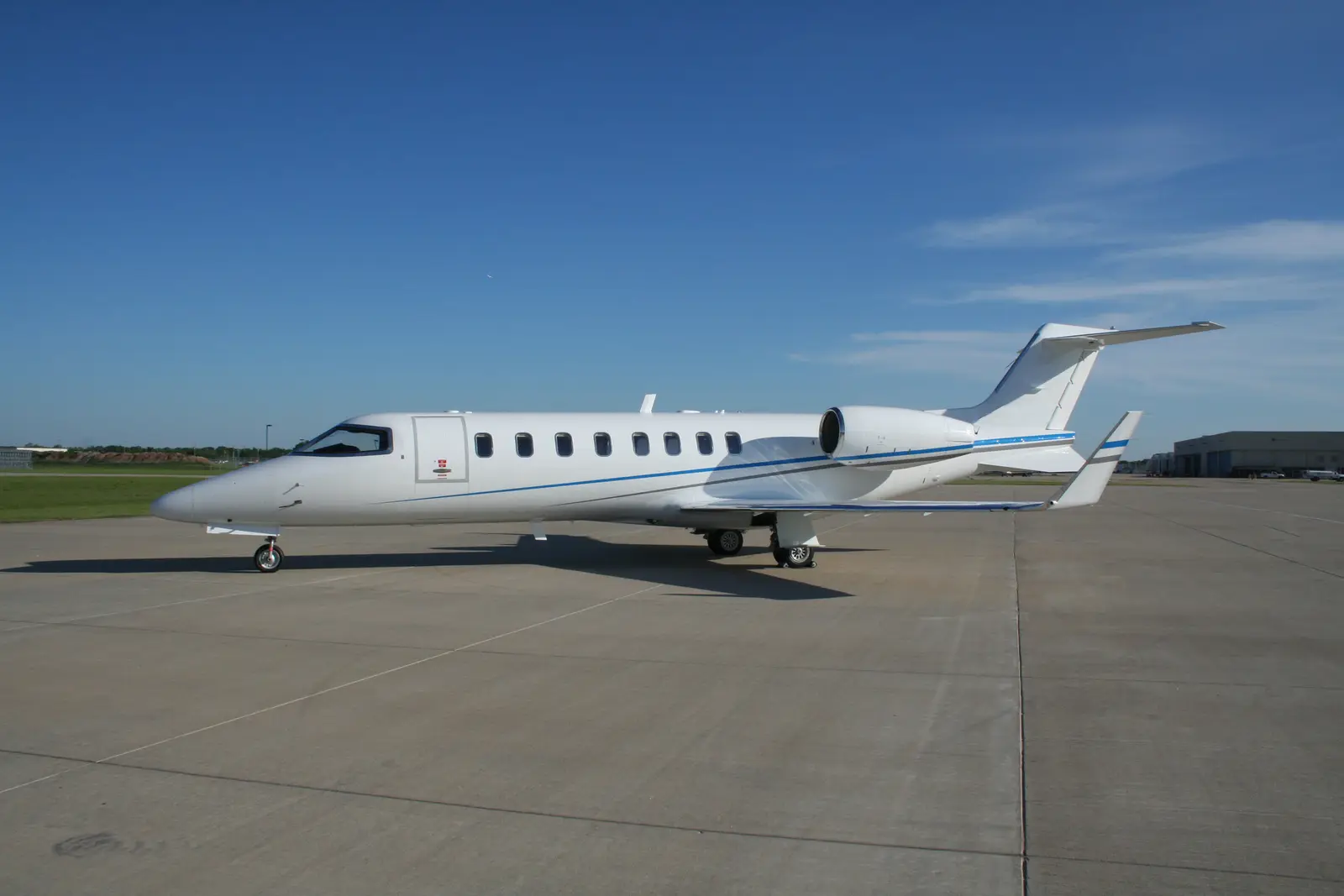 Bombardier Learjet 45 CS-TFR operated by Omni Executive Aviation, exterior