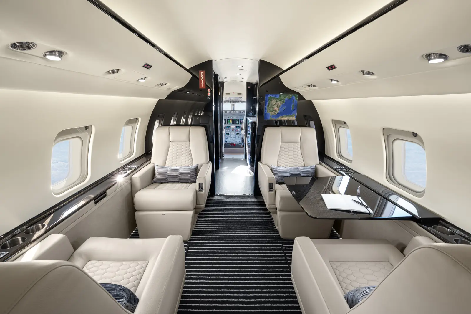 Bombardier Challenger 604 D-AEOM operated by MHS Aviation GmbH photo 6