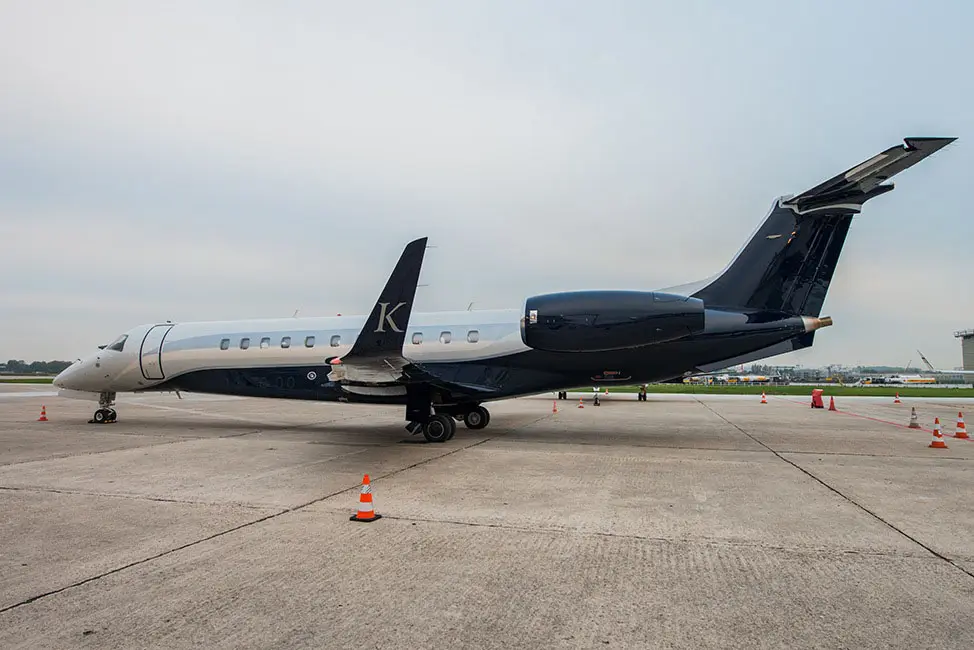 Embraer Legacy 600 D-AEOT operated by Vistajet, exterior
