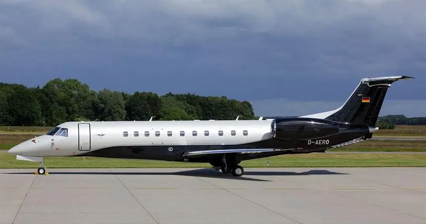 Embraer Legacy 650 D-AERO operated by Vistajet, exterior