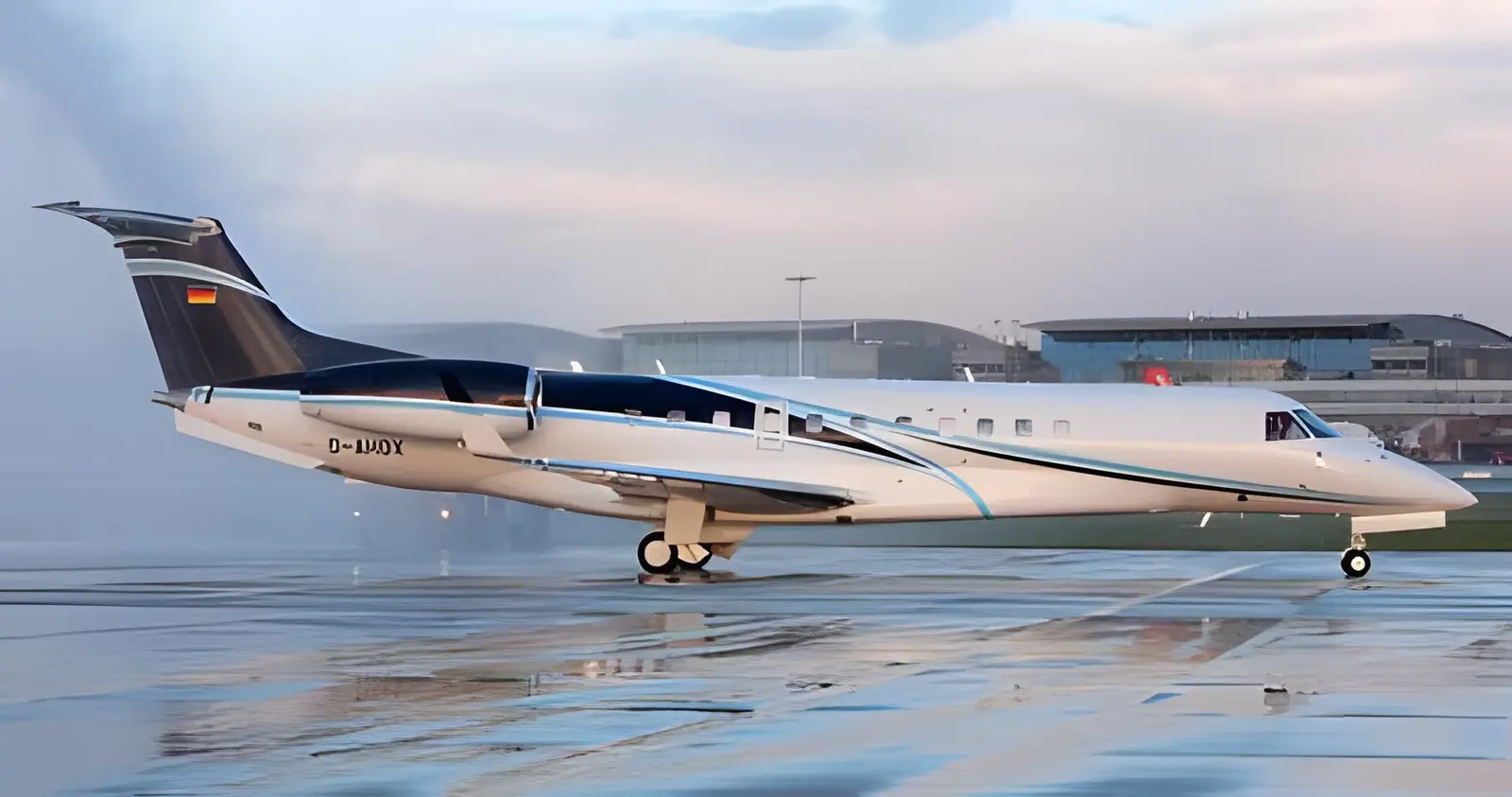 Embraer Legacy 650 D-AHOX operated by Vistajet, exterior