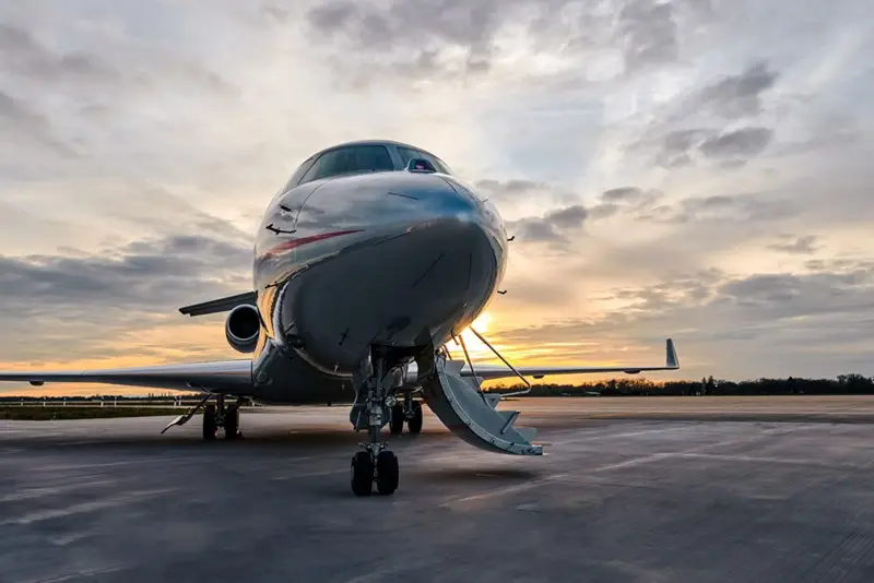 Dassault Falcon 7X D-AIFH operated by Vistajet, exterior