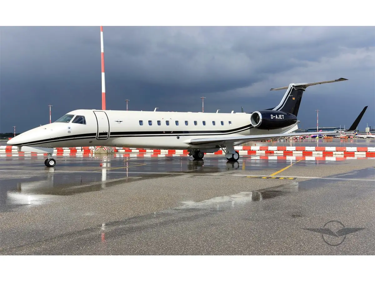 Embraer Legacy 650 D-AJET operated by Vistajet, exterior