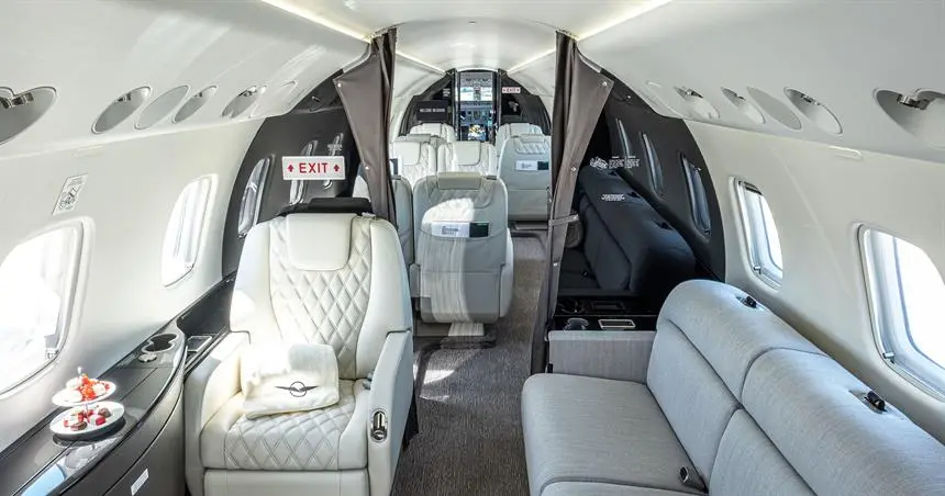 Embraer Legacy 650E D-ANCE operated by Vistajet photo 6