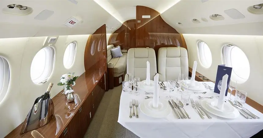Dassault Falcon 7X D-ARIE operated by Vistajet photo 4
