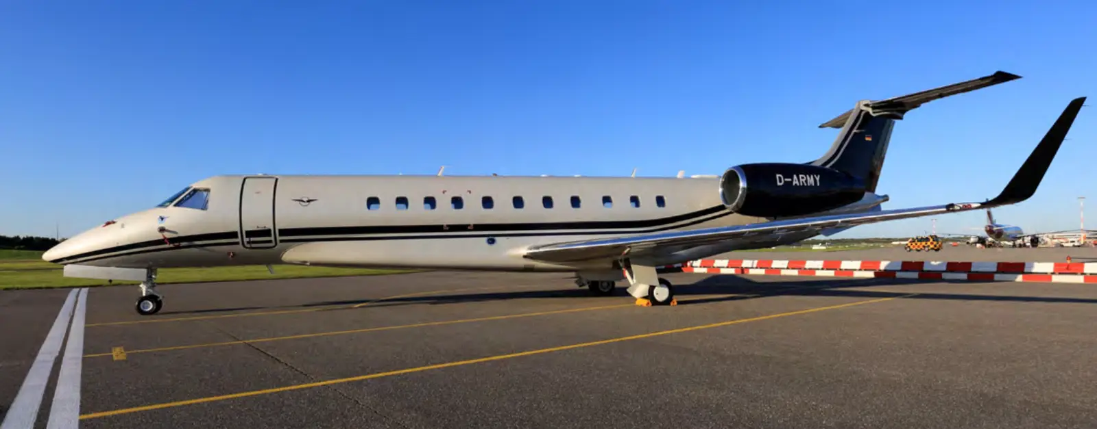 Embraer Legacy 650 D-ARMY operated by Vistajet, exterior