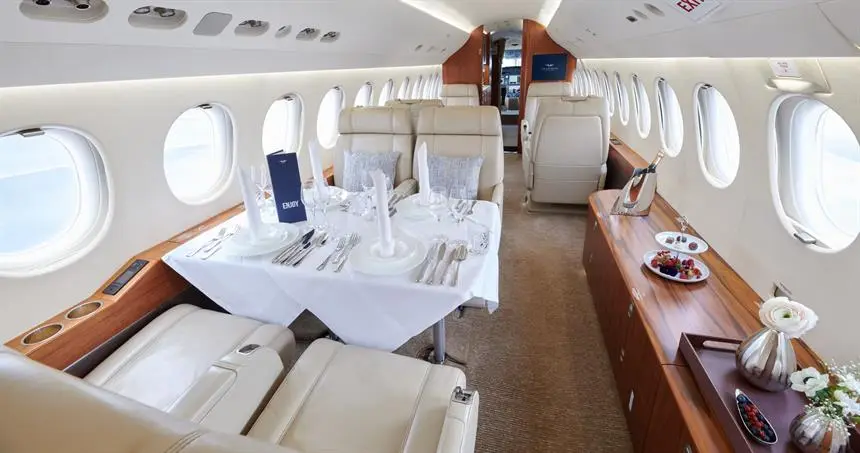 Dassault Falcon 7X D-ATON operated by Vistajet photo 2