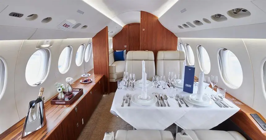 Dassault Falcon 7X D-ATON operated by Vistajet photo 4
