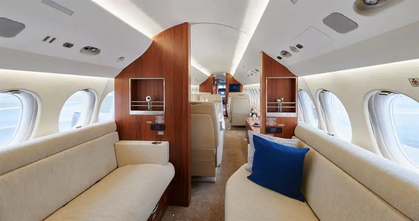 Dassault Falcon 7X D-ATON operated by Vistajet photo 6