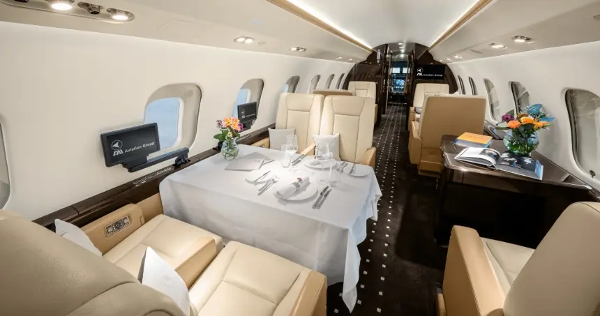 Bombardier Global 6000 D-AXTM operated by FAI Aviation Group photo 5